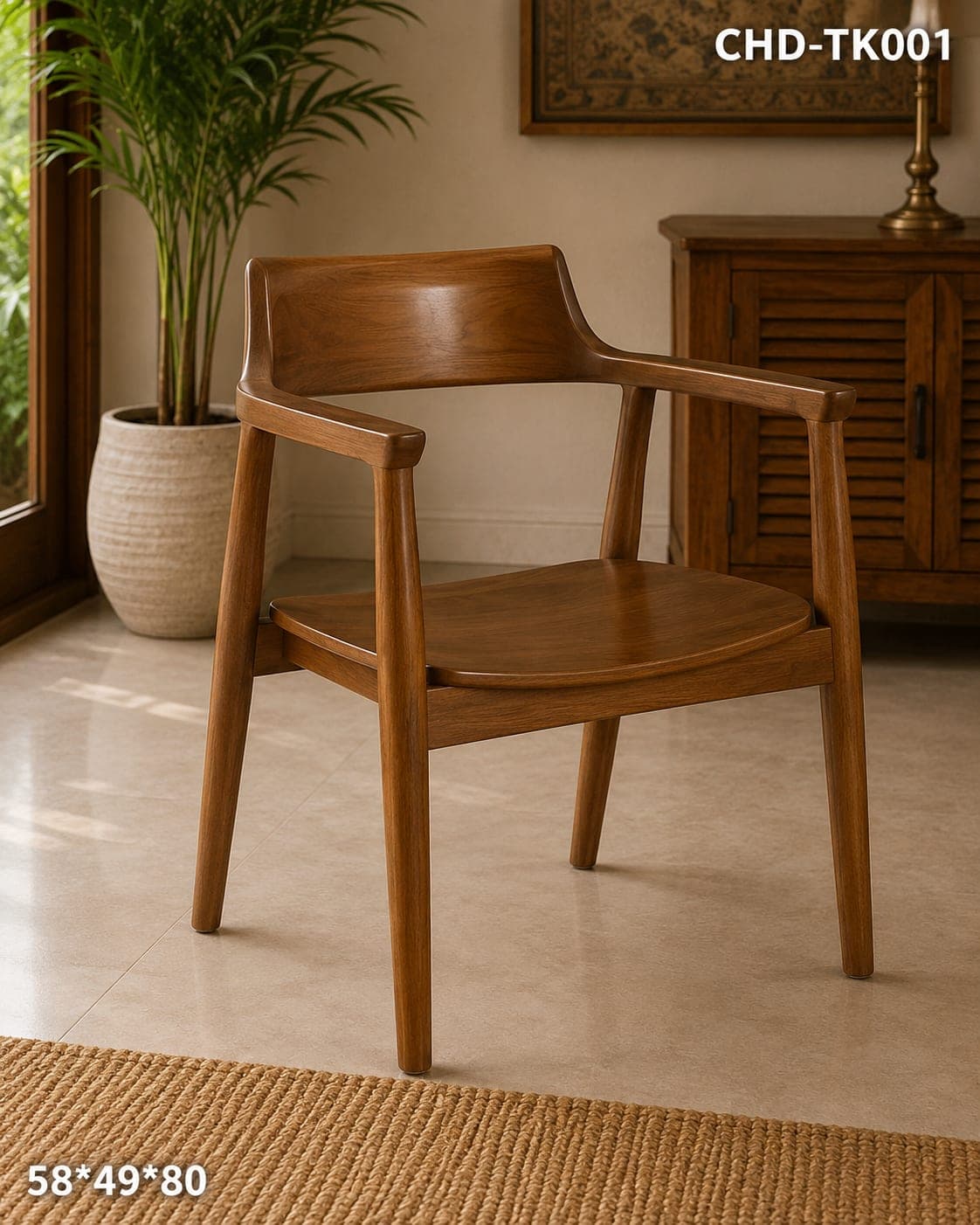 Teak Wood Dining Chair
