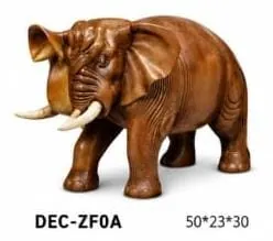 TEAK Handicrafts DECoratives GANESHA THAILAND