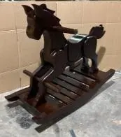 TEAK Handicrafts DECoratives ROCKING HORSE