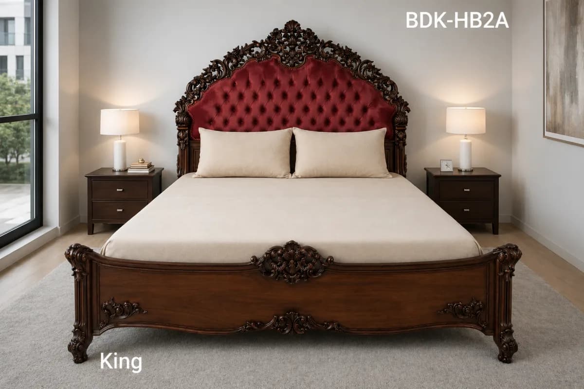 TEAK KING BED BED ARJUNA JOK