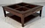TEAK Squre CoFfee Table With Drawer