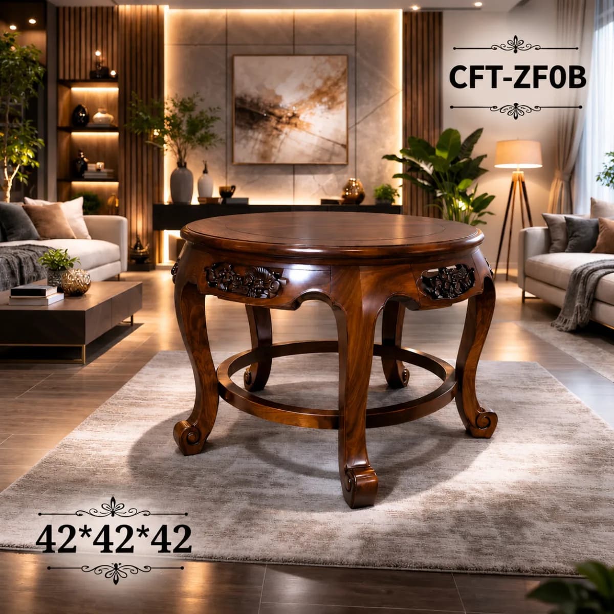 TEAK STOOL DECoratives KOREAN TABLE