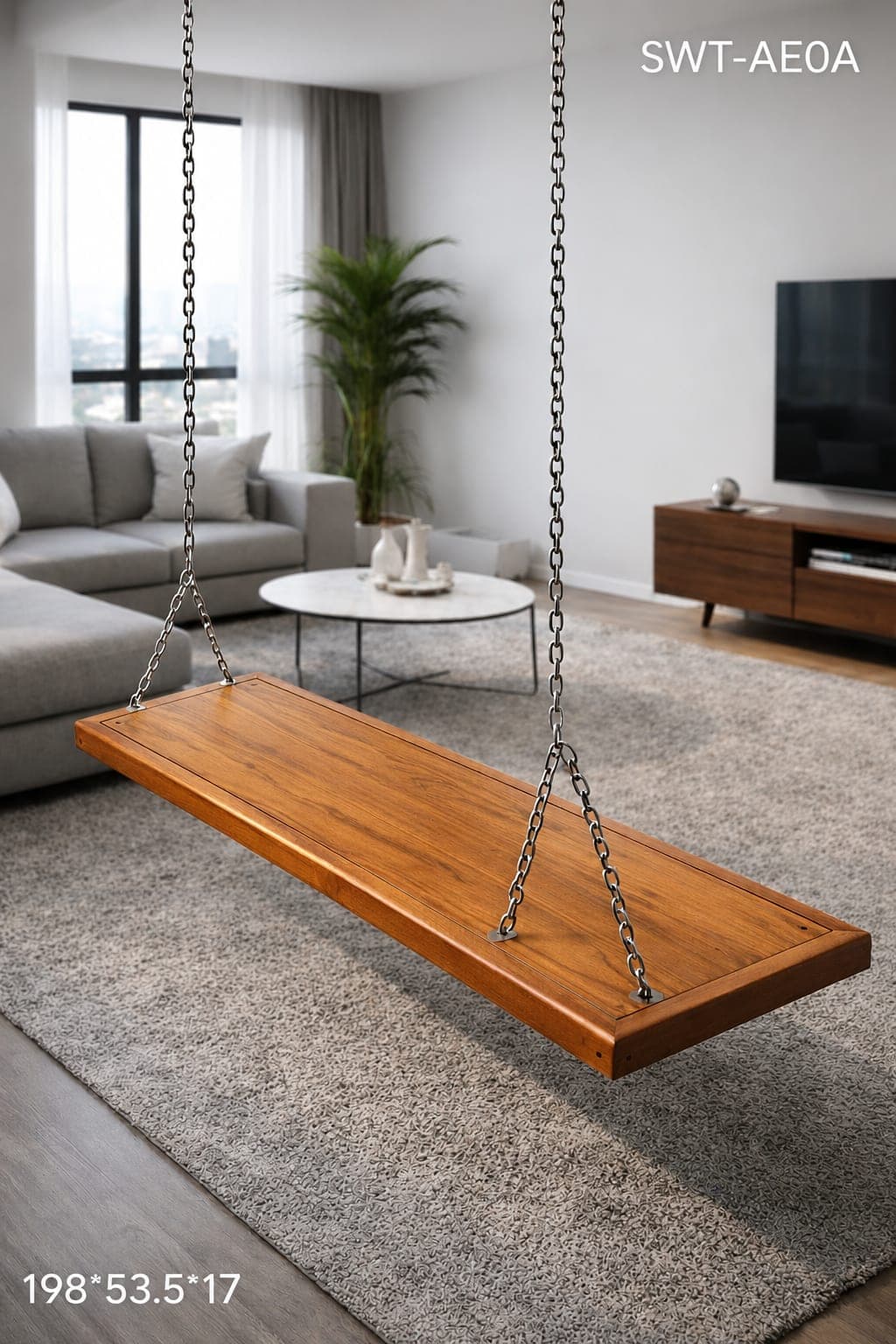 TEAK TABLE SWING BLOK
