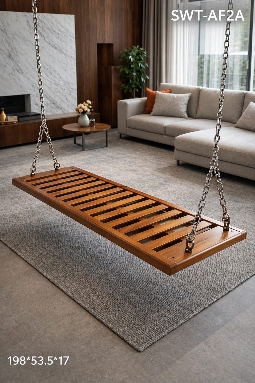 TEAK TABLE SWING SLAT