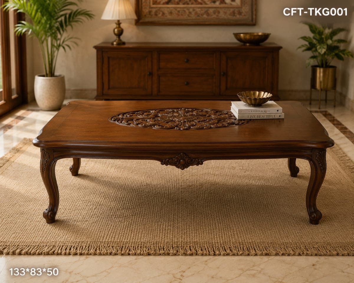 Teak Wood Center Table for SOFA